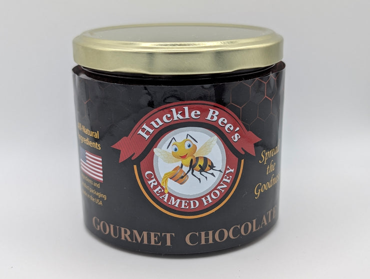1 LB - Chocolate Creamed Honey - All Natural