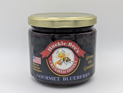 1 LB - Blueberry Creamed Honey - Regular