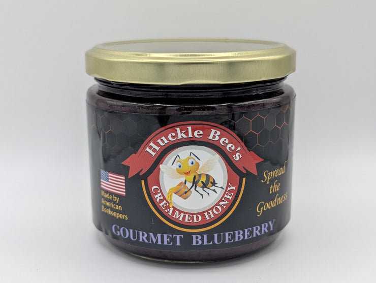 1 LB - Blueberry Creamed Honey - Regular