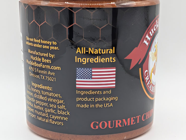 1 LB - Chipotle BBQ Creamed Honey