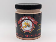 1 LB - Strawberry Creamed Honey - All Natural Ingredients