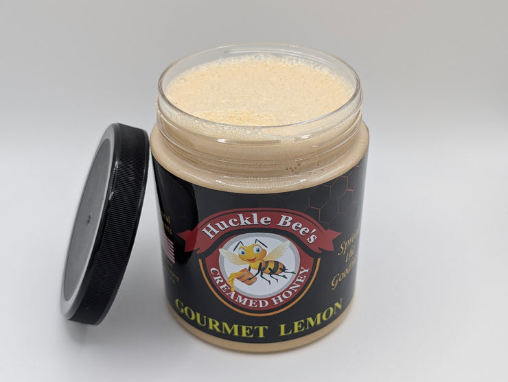1 LB - Lemon Creamed Honey - All Natural Ingredients